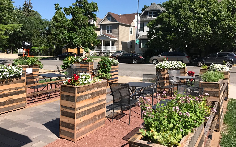 Terrasse of La Boulangerie Wilson