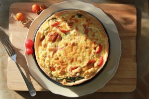 Provencale quiche Traditional French quiche